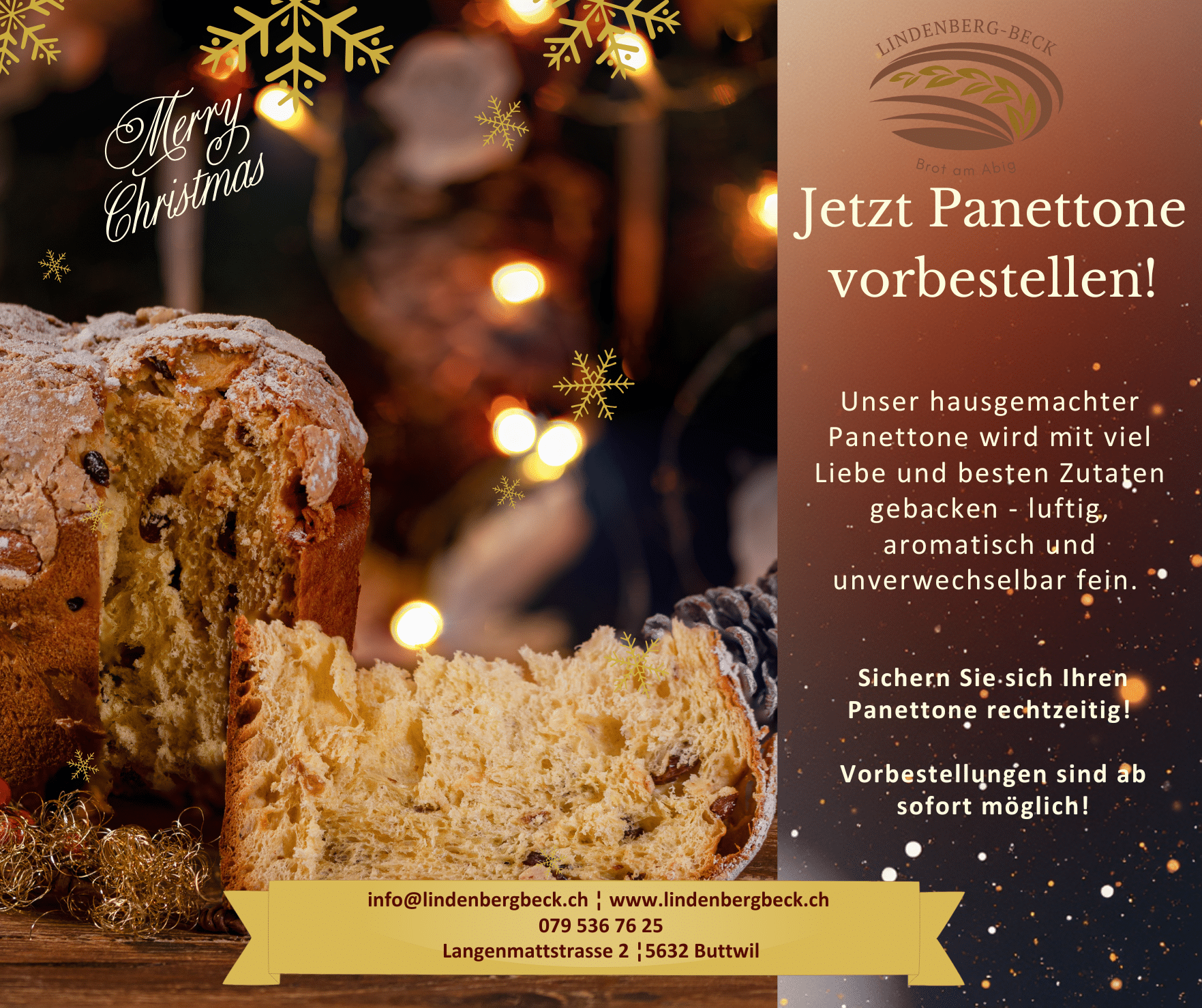Panettone Flyer (Facebook Post)